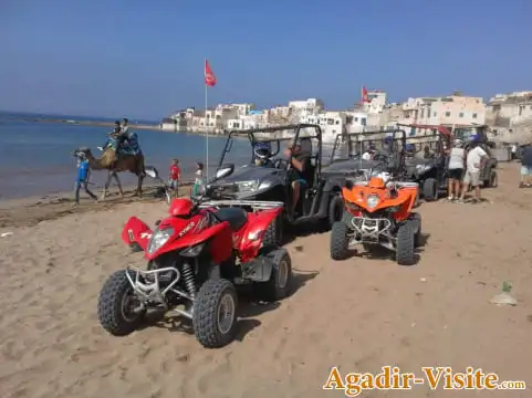 El viaje en buggy por Taghazout