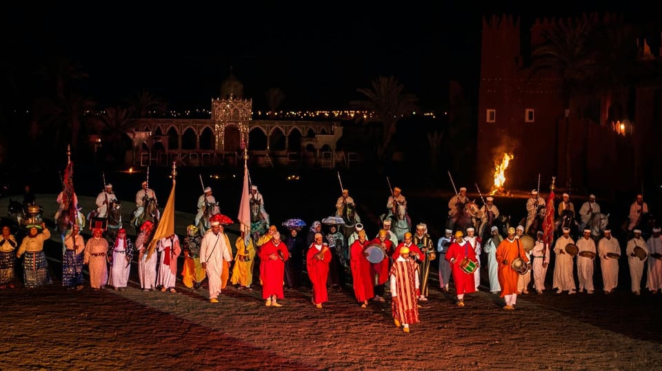 Fantasia dinner show in agadir